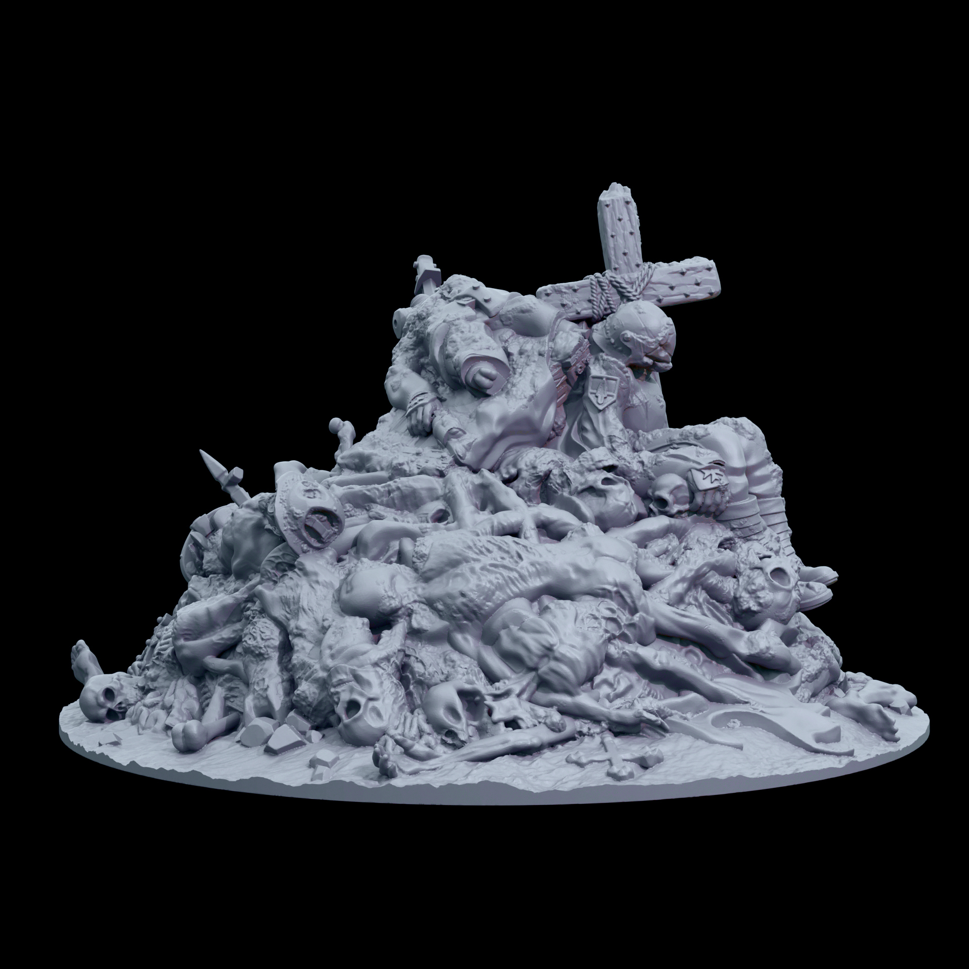 Trench Crusade - Corpse Mounds - Carcass Front