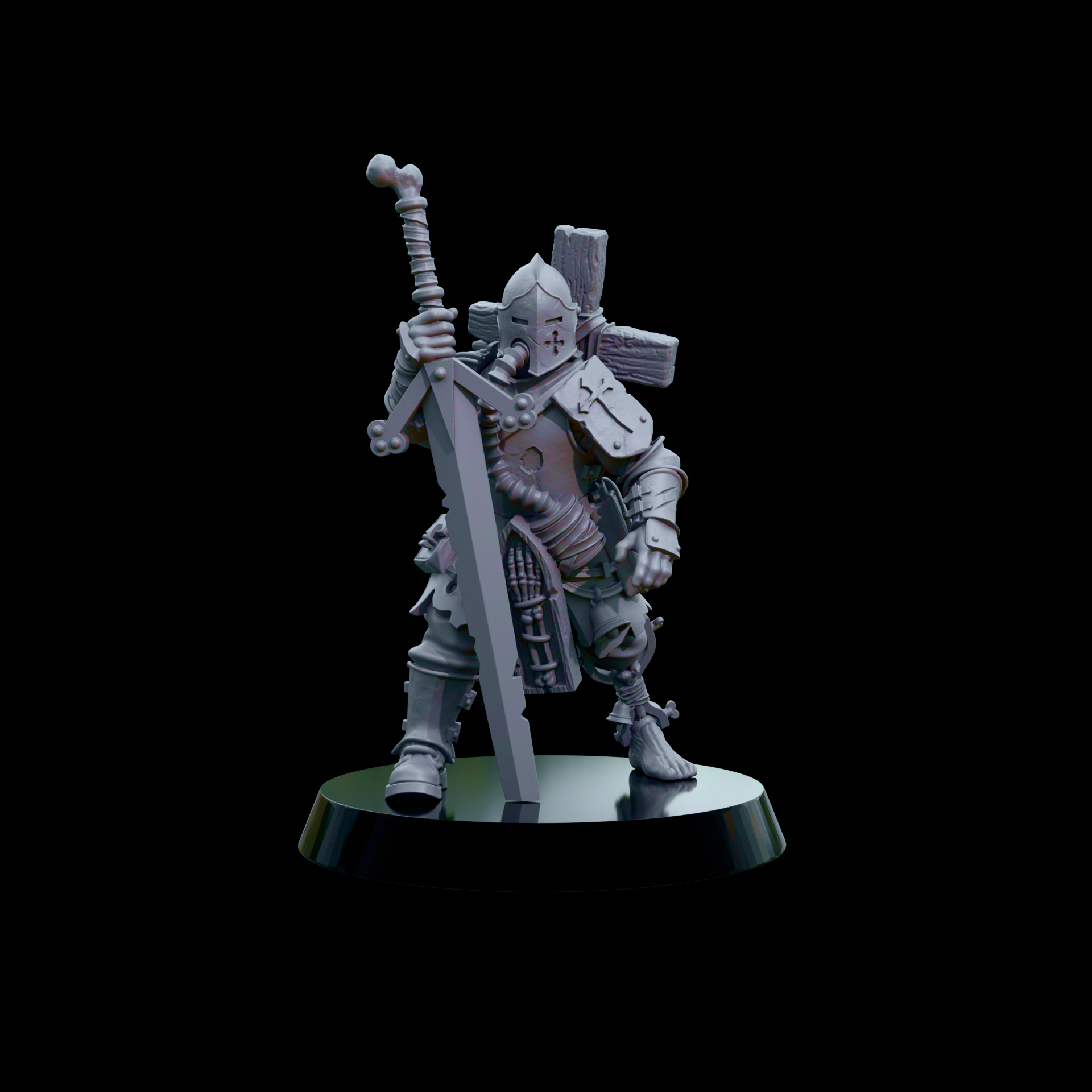 Trench Crusade - Leper Knights x3 - Procession of the Sacred Affliction