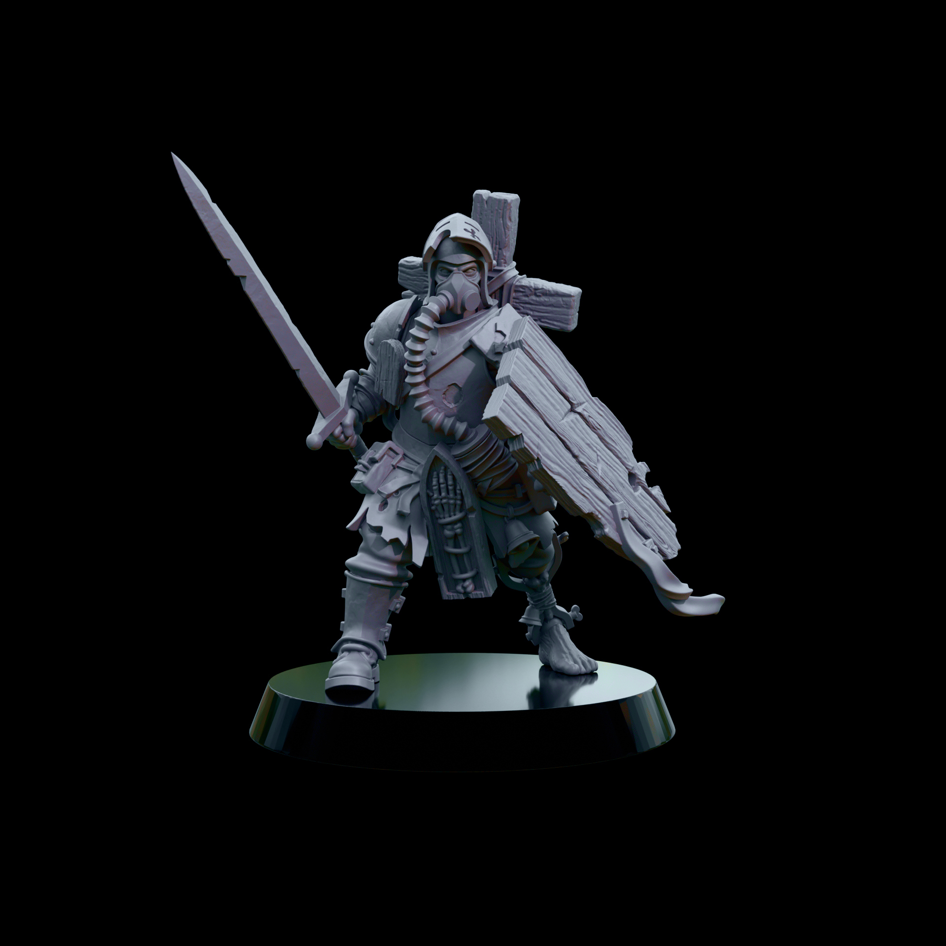 Trench Crusade - Leper Knights x3 - Procession of the Sacred Affliction
