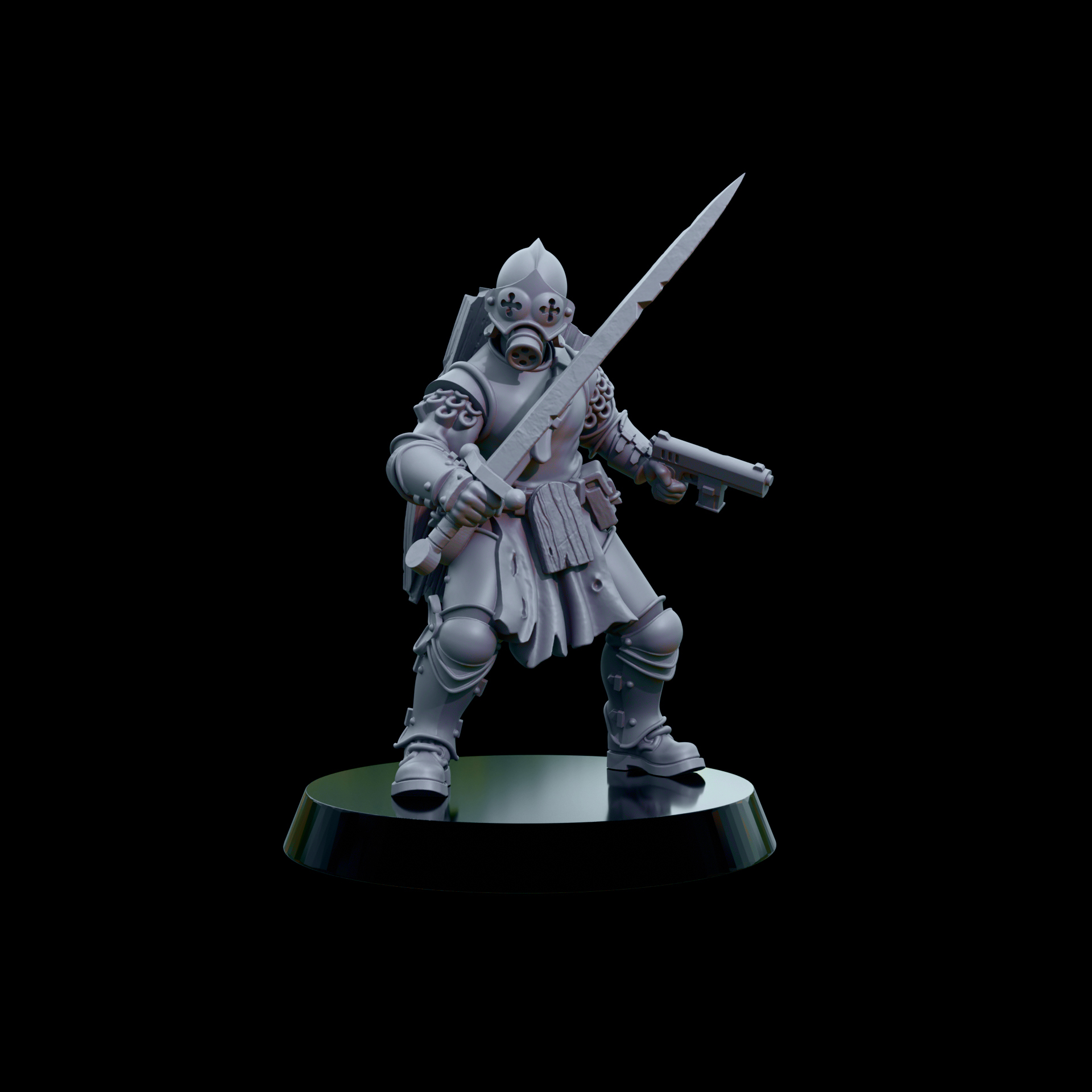 Trench Crusade - Leper Knights x3 - Procession of the Sacred Affliction