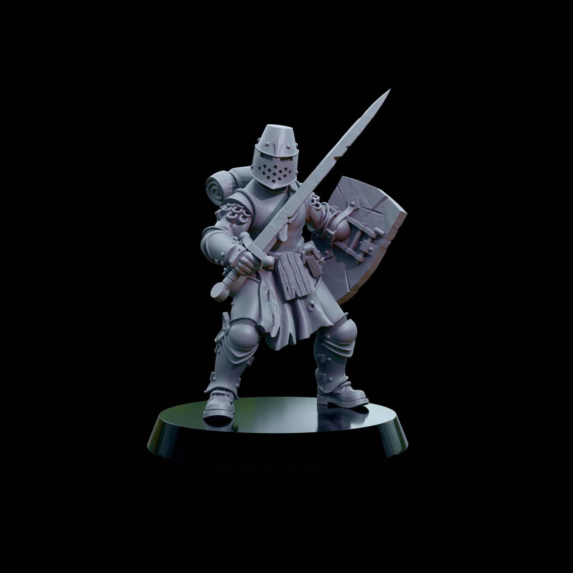 Trench Crusade - Leper Knights x3 - Procession of the Sacred Affliction