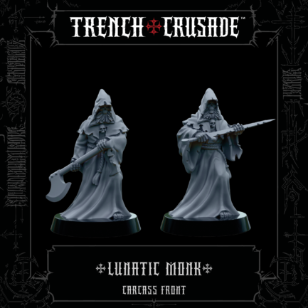 Trench Crusade - Lunatic Monks x2 - Carcass Front