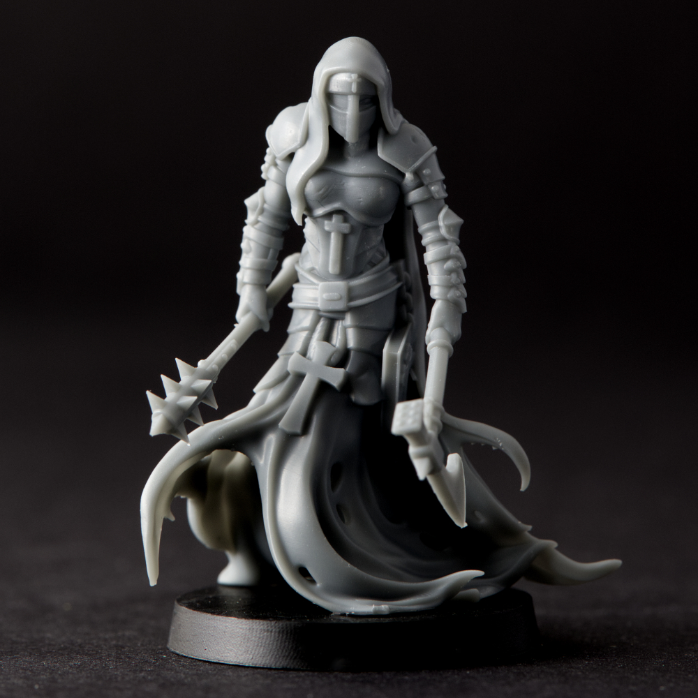Wraith Pilgrims - Nun (Mace and Hammer Axe)