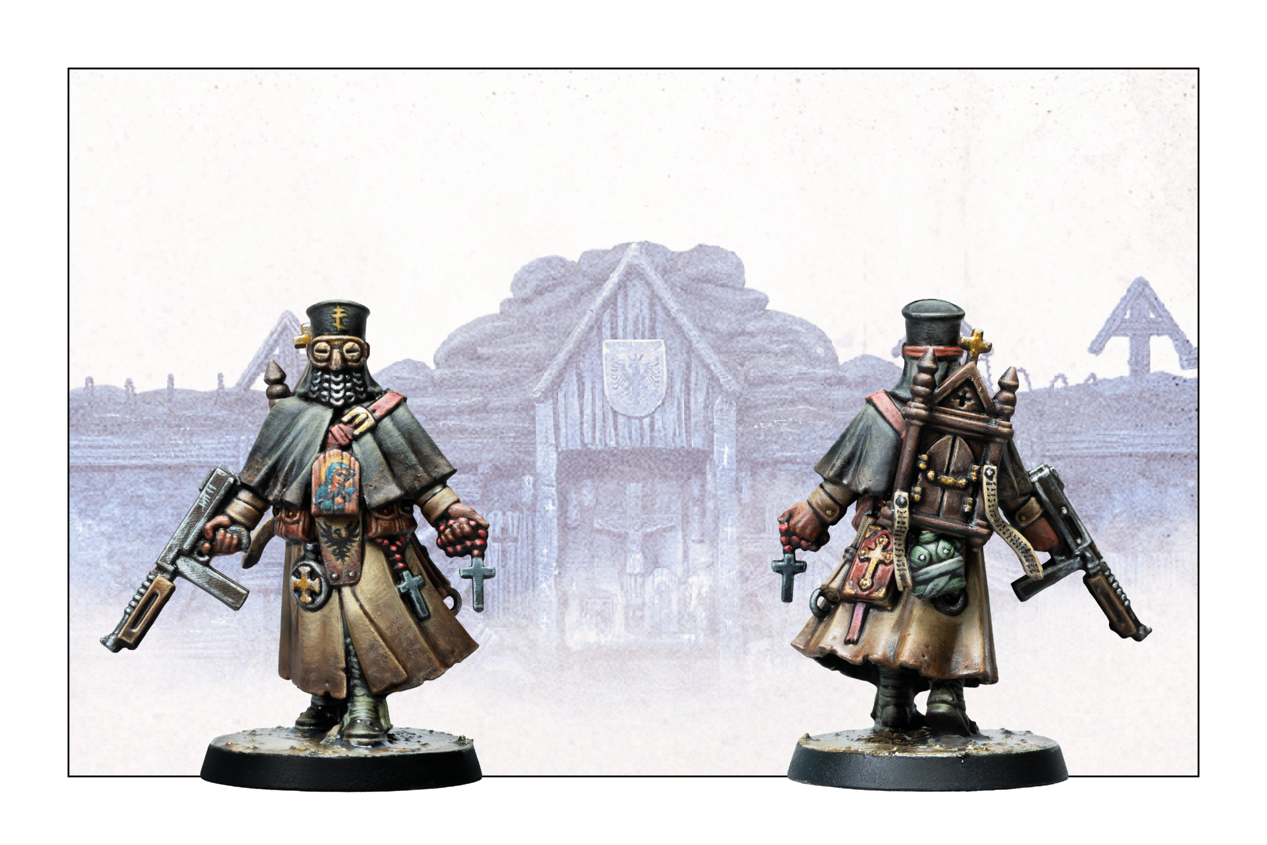 Trench Crusade - New Antioch Sniper Priests (Plastic Kit)
