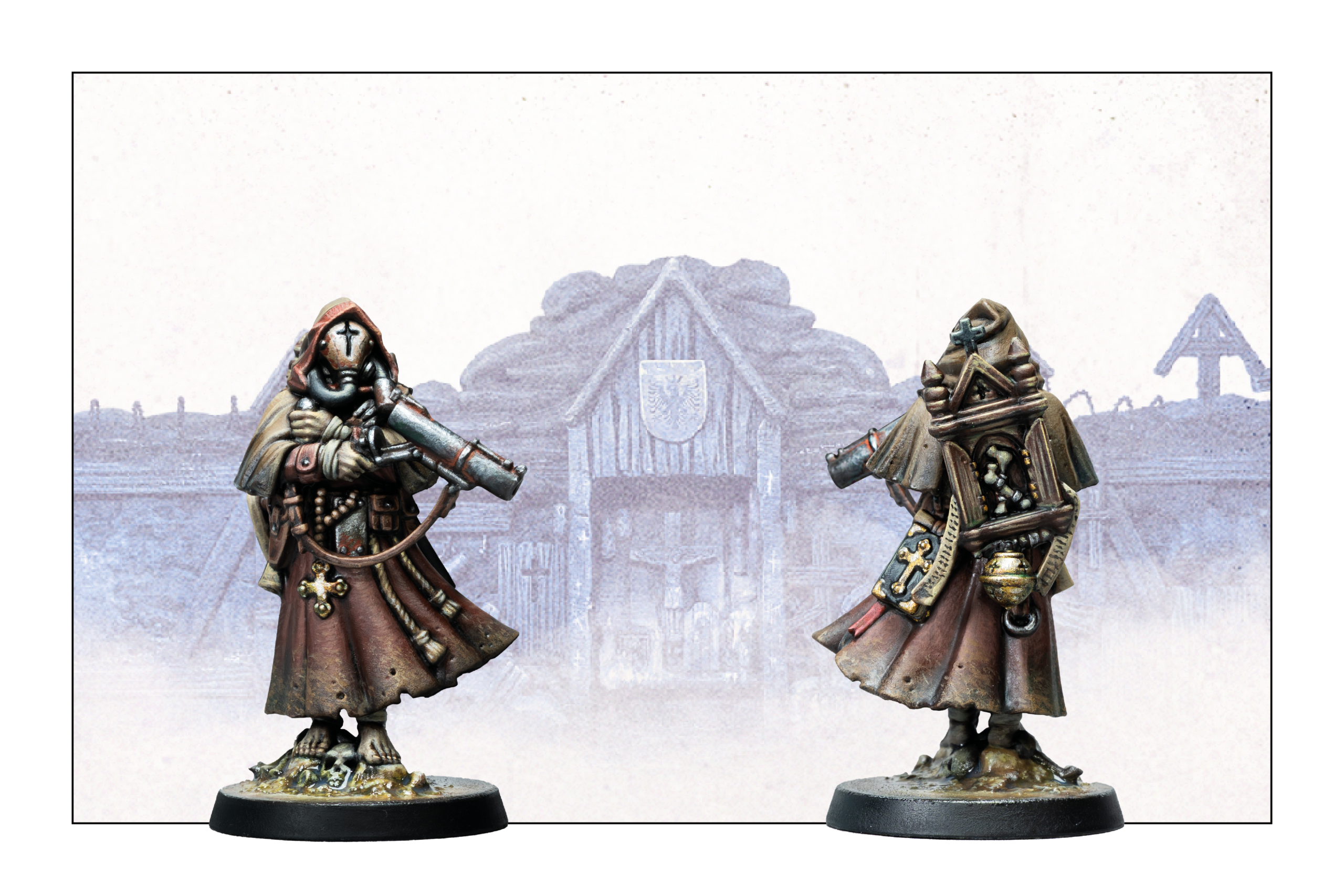 Trench Crusade - New Antioch Sniper Priests (Plastic Kit)