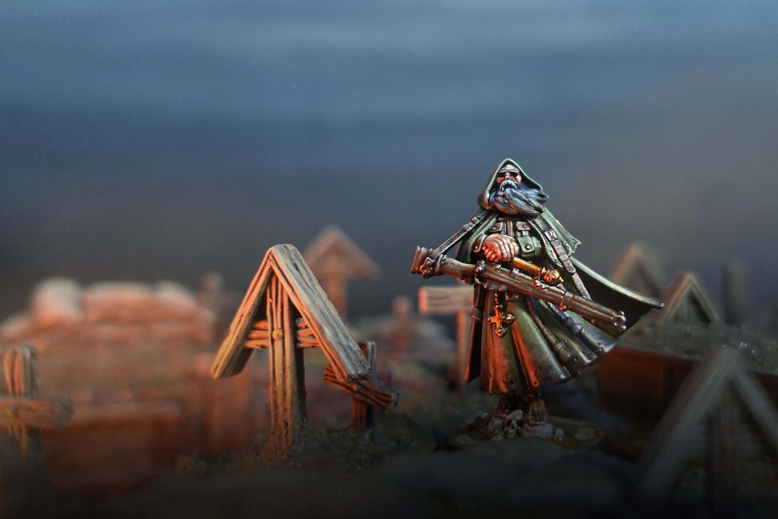 Trench Crusade - New Antioch Sniper Priests (Plastic Kit)