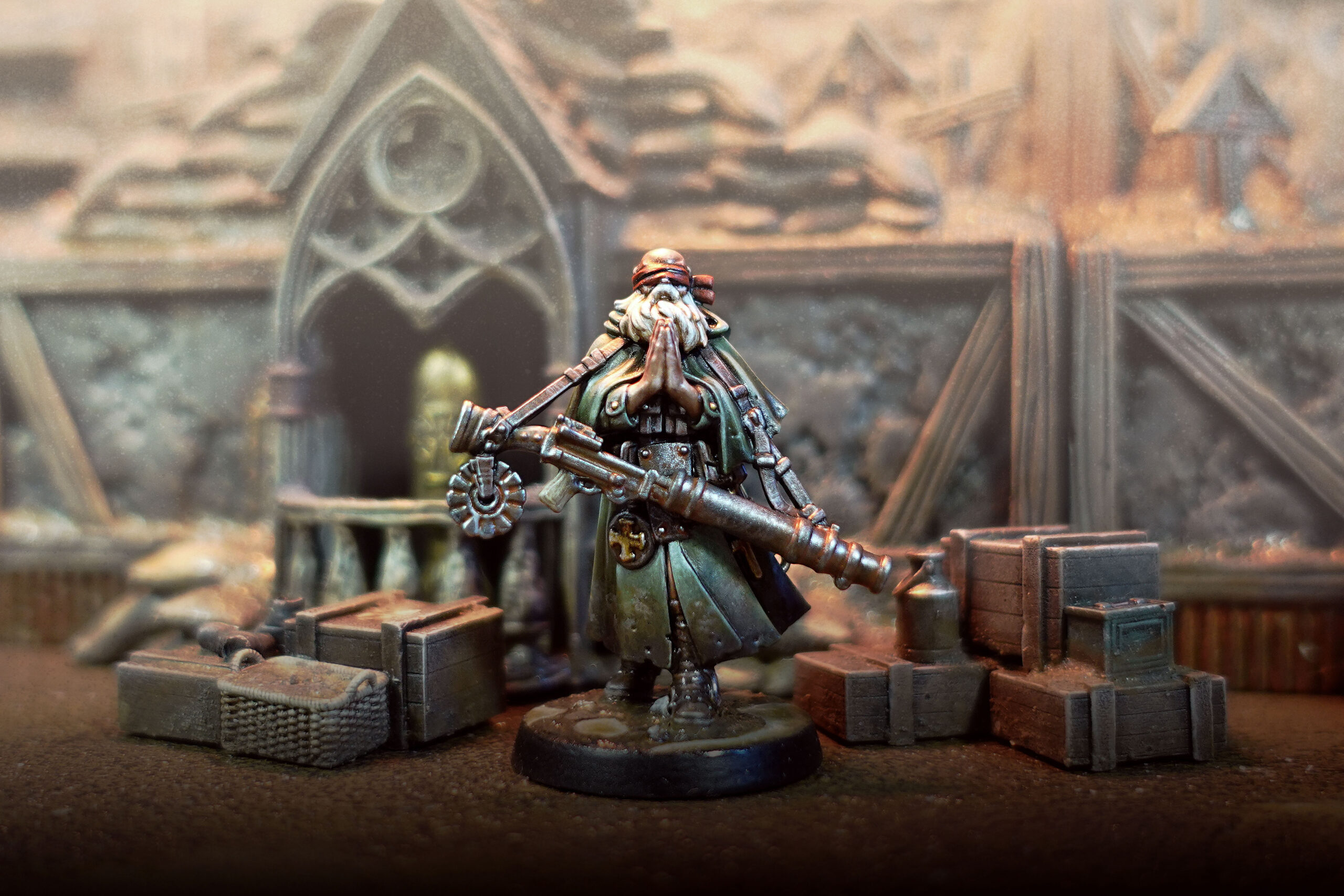 Trench Crusade - New Antioch Sniper Priests (Plastic Kit)